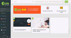 Desktop Screenshot of codeforgeek.com